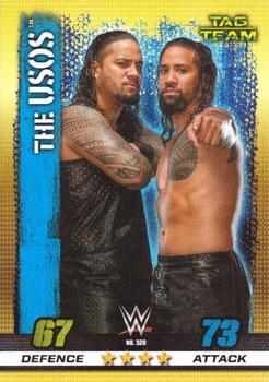 2017 Topps Slam Attax WWE 10th Edition #320 The Usos Front