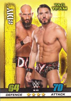 2017 Topps Slam Attax WWE 10th Edition #323 #DIY Front
