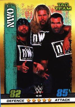 2017 Topps Slam Attax WWE 10th Edition #330 New World Order Front