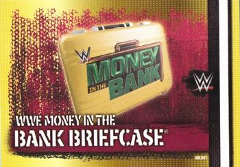 2017 Topps Slam Attax WWE 10th Edition #347 WWE Money In The Bank Briefcase Front