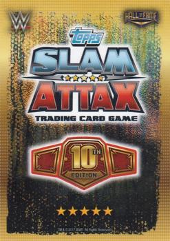 2017 Topps Slam Attax WWE 10th Edition #350 WWE Universal Championship Back