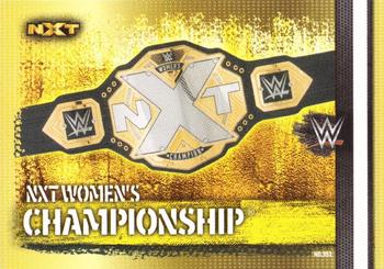 2017 Topps Slam Attax WWE 10th Edition #351 NXT Women's Championship Front