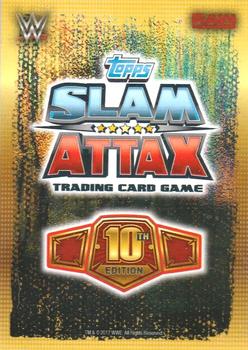 2017 Topps Slam Attax WWE 10th Edition - Collector Cards #DC2 Braun Strowman Back