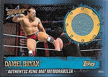 2017 Topps Slam Attax WWE 10th Edition - Ring Mat Memorabilia #RMAC Daniel Bryan Front