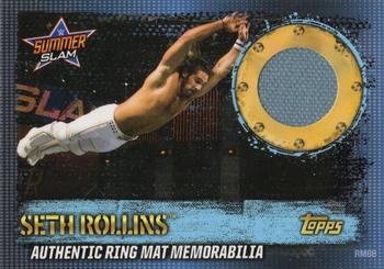 2017 Topps Slam Attax WWE 10th Edition - Ring Mat Memorabilia #RMBB Seth Rollins Front