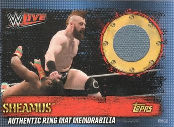 2017 Topps Slam Attax WWE 10th Edition - Ring Mat Memorabilia #RMGC Sheamus Front