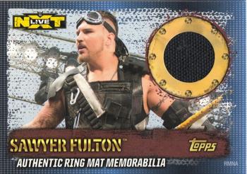 2017 Topps Slam Attax WWE 10th Edition - Ring Mat Memorabilia #RMNA Sawyer Fulton Front
