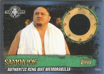 2017 Topps Slam Attax WWE 10th Edition - Ring Mat Memorabilia #RMOB Samoa Joe Front