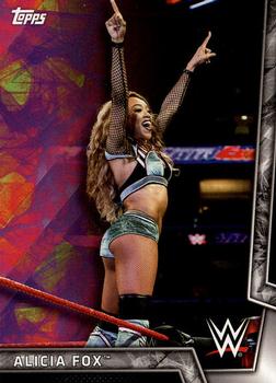 2018 Topps WWE Women's Division #2 Alicia Fox Front