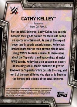 2018 Topps WWE Women's Division #8 Cathy Kelley Back