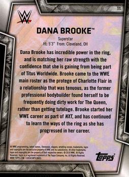 2018 Topps WWE Women's Division #11 Dana Brooke Back