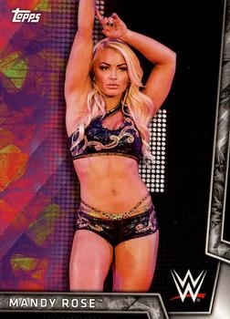 2018 Topps WWE Women's Division #16 Mandy Rose Front