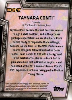 2018 Topps WWE Women's Division #44 Taynara Conti Back