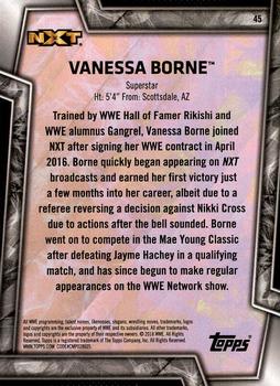 2018 Topps WWE Women's Division #45 Vanessa Borne Back