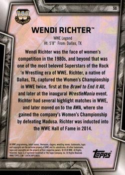 2018 Topps WWE Women's Division #50 Wendi Richter Back