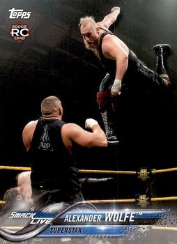 2018 Topps WWE Then Now Forever #104 Alexander Wolfe Front