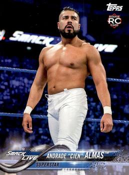 2018 Topps WWE Then Now Forever #105 Andrade 