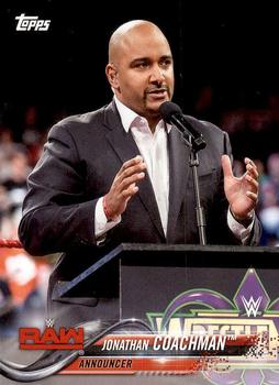 2018 Topps WWE Then Now Forever #138 Jonathan Coachman Front