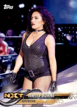 2018 Topps WWE Then Now Forever #185 Vanessa Borne Front