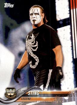 2018 Topps WWE Then Now Forever #199 Sting Front