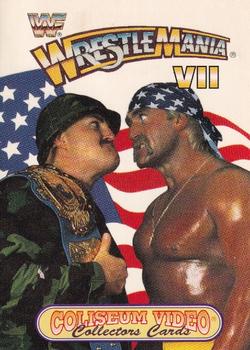 1993 Coliseum Video WWF WrestleMania #7 Hulk Hogan / Sgt. Slaughter Front