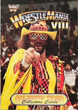 1993 Coliseum Video WWF WrestleMania #8 Macho Man Randy Savage Front