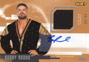 2017 Topps WWE Undisputed - Autograph Relics Bronze #UAR-BR Bobby Roode Front