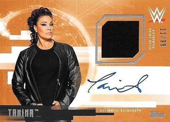 2017 Topps WWE Undisputed - Autograph Relics Bronze #UAR-T Tamina Front