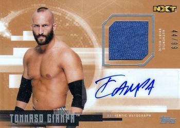 2017 Topps WWE Undisputed - Autograph Relics Bronze #UAR-TC Tommaso Ciampa Front