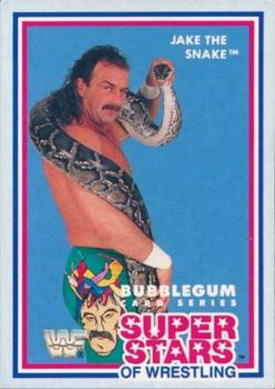 1989 Market Scene WWF Superstars of Wrestling Series 1 #3 Jake 