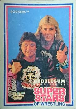 1989 Market Scene WWF Superstars of Wrestling Series 1 #9 Rockers Front