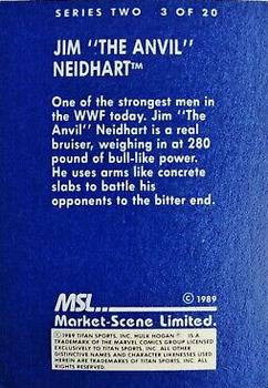 1989 Market Scene WWF Superstars of Wrestling Series 2 #3 Jim 