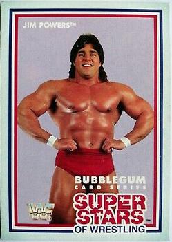 1989 Market Scene WWF Superstars of Wrestling Series 2 #14 Jim Powers Front