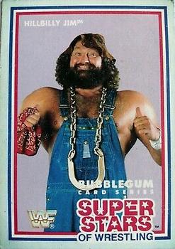 1989 Market Scene WWF Superstars of Wrestling Series 2 #20 Hillbilly Jim Front
