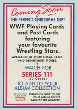 1989 Market Scene WWF Superstars of Wrestling Series 2 #NNO Series Two Directory Card Front