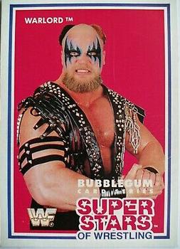 1989-90 Market Scene WWF Superstars of Wrestling Series 3 #1 Warlord Front