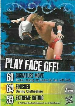 2007 Topps WWE Face-Off #39 Brian Major Back