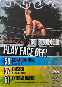 2007 Topps WWE Face-Off #90 Stevie Richards Back