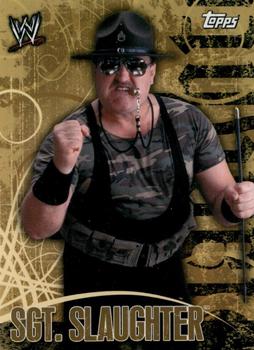 2007 Topps WWE Face-Off #127 SGT. Slaughter Front