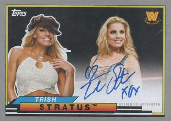 2018 Topps WWE Heritage - Big Legends Autographs Silver #BLA-TS Trish Stratus Front