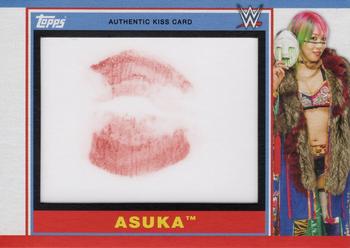 2018 Topps WWE Heritage - Kiss Cards #KC-AS Asuka Front