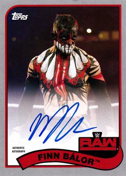 2018 Topps WWE Heritage - Autographs Silver #A-FB Finn Bálor Front