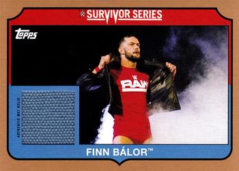 2018 Topps WWE Heritage - Survivor Series 2017 Mat Relics Bronze #SS-FB Finn Bálor Front