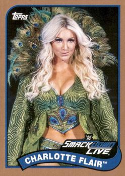 2018 Topps WWE Heritage - Bronze #22 Charlotte Flair Front