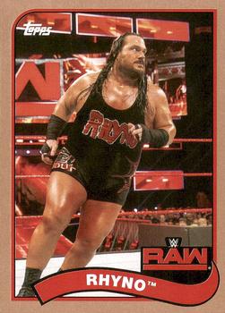 2018 Topps WWE Heritage - Bronze #62 Rhyno Front