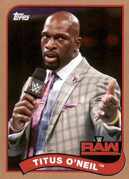 2018 Topps WWE Heritage - Bronze #82 Titus O'Neil Front