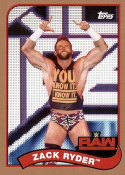 2018 Topps WWE Heritage - Bronze #90 Zack Ryder Front