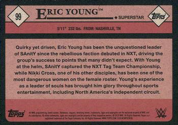 2018 Topps WWE Heritage - Bronze #99 Eric Young Back