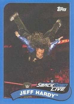 2018 Topps WWE Heritage - Blue #32 Jeff Hardy Front