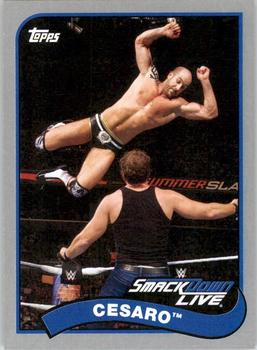 2018 Topps WWE Heritage - Silver #20 Cesaro Front
